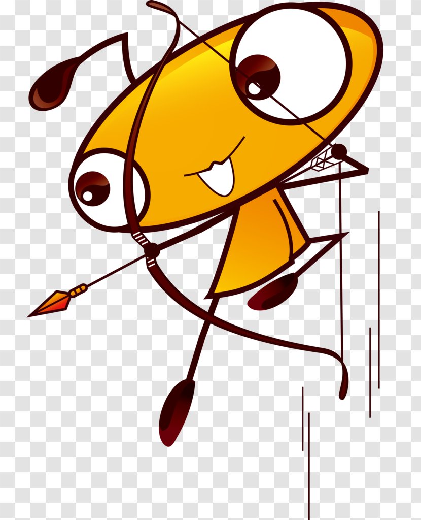 Japanese Cartoon Ant Illustration Animation - Animated Transparent PNG