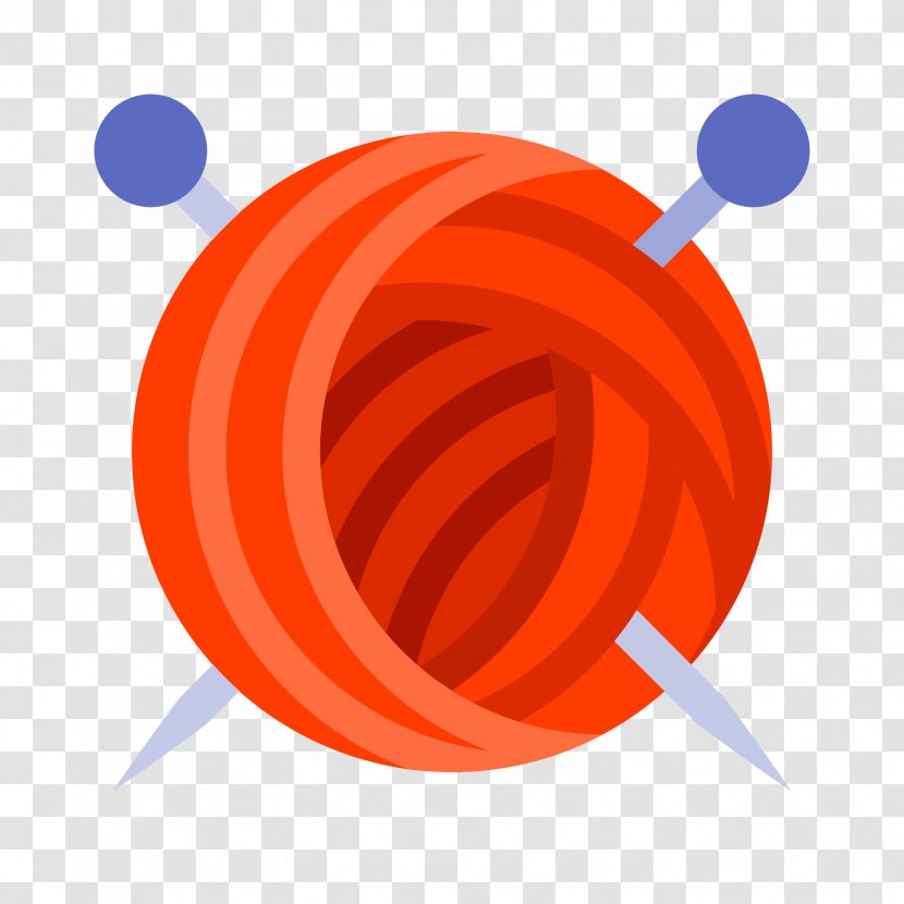 Knitting - Orange - Android Transparent PNG