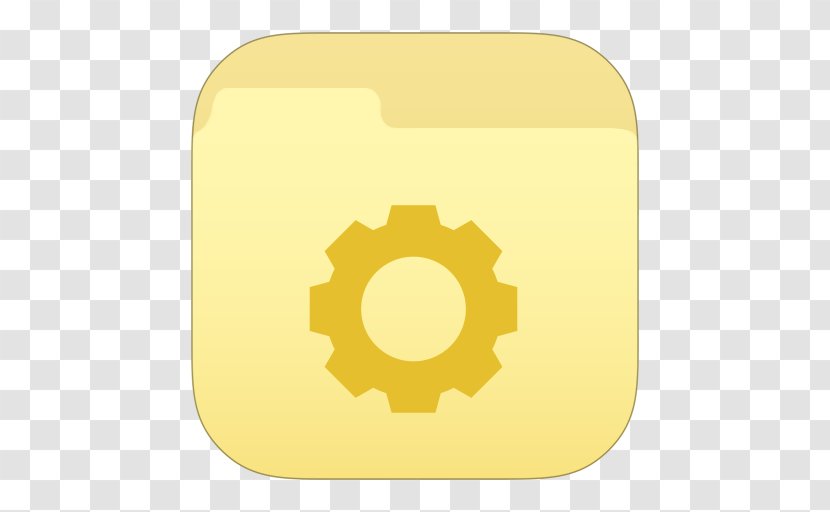 Gear Speed Business - Yellow - Filemanager Transparent PNG