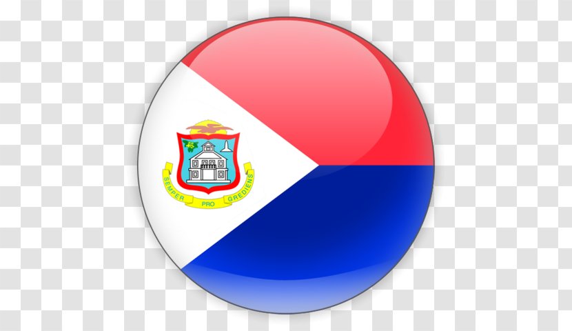 Flag Of Sint Maarten Collectivity Saint Martin Netherlands Norway - Oval - Education Abroad Transparent PNG