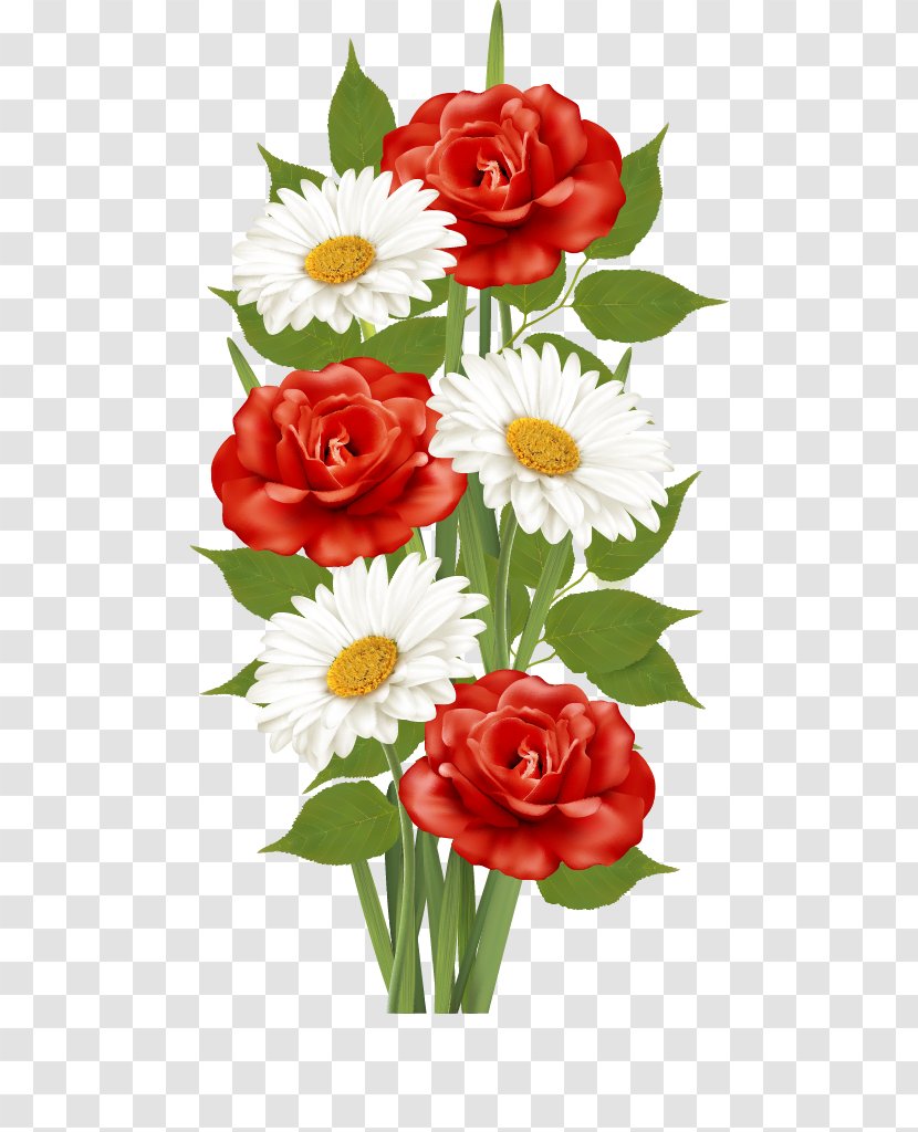 Rose Flower Stock Photography Illustration - Floristry - A Beautiful Bouquet Transparent PNG