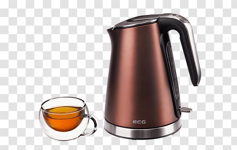 Electric Kettle Coffee Water Boiler ECG RK 1220 ST Green Rapid Boil - Storage Heater Transparent PNG