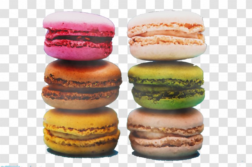 Macaroon Macaron Food Frosting & Icing Meringue - Paint - Cuisine Baked Goods Transparent PNG