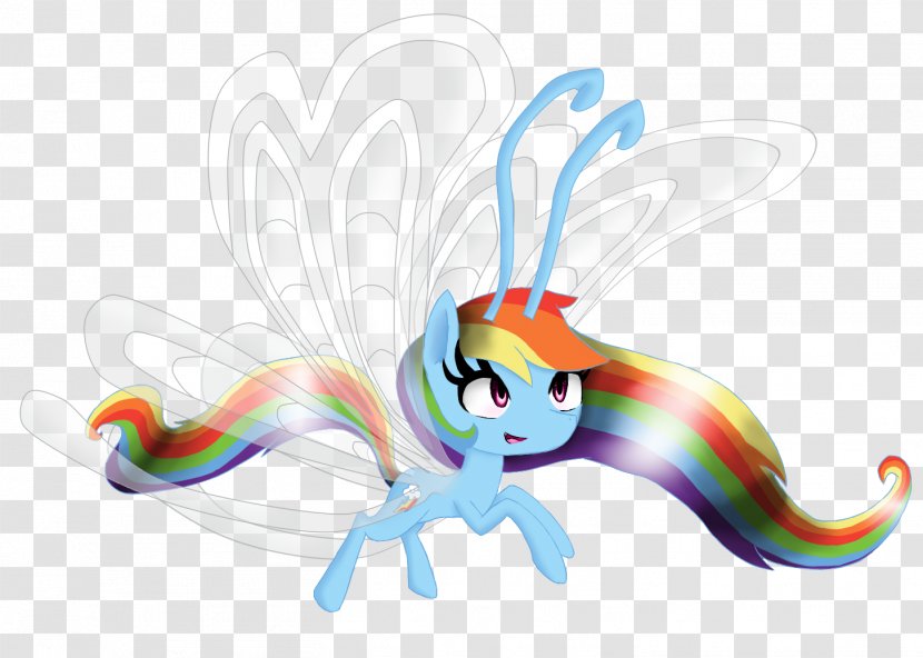 Horse Illustration Clip Art Mammal Desktop Wallpaper - Cartoon - Rainbowdash Flag Transparent PNG