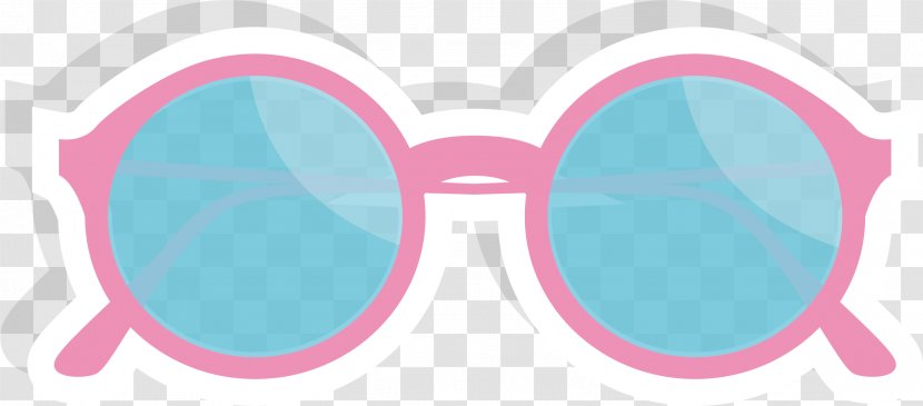 Sunglasses Drawing - Cartoon - Vector Hand-painted Transparent PNG
