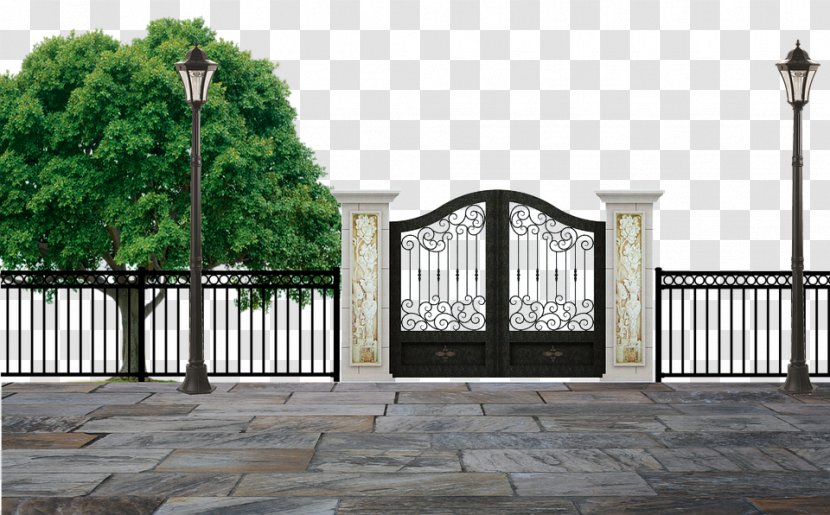 Stone Mountain Magnolia Gardens Pixabay Illustration - Metal - Park Garden Gate Transparent PNG