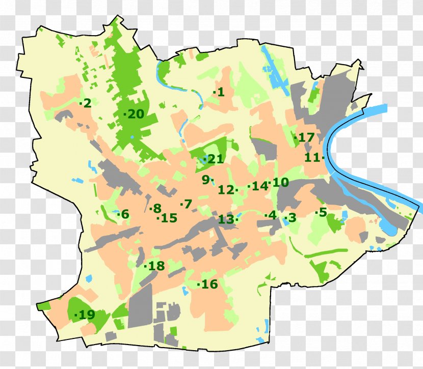 Lower Rhine Region Uerdingen Map Duisburg Hüls Transparent PNG