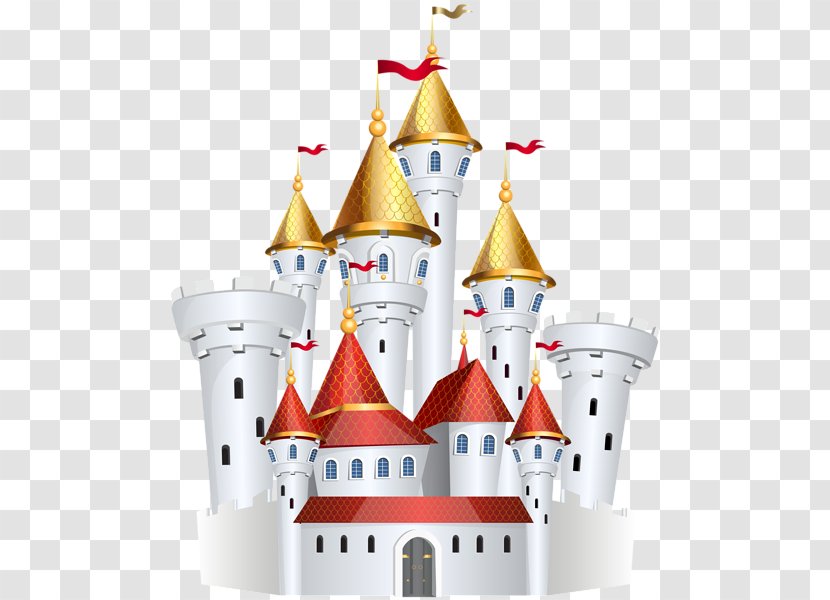 Castle Clip Art - Palace - Hand-painted Transparent PNG