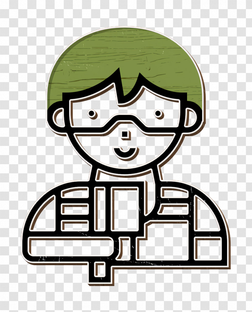 Professions And Jobs Icon Construction Worker Icon Lumberjack Icon Transparent PNG