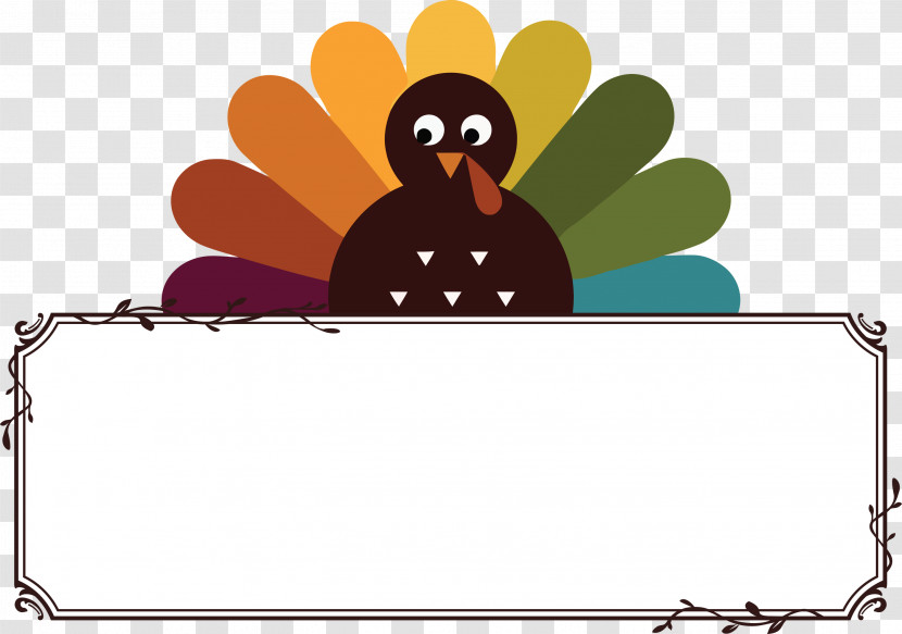 Thanksgiving Turkey Banner Thanksgiving Banner Transparent PNG