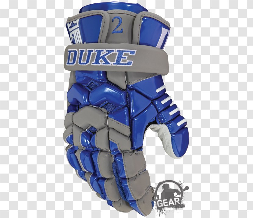 Hofstra Pride Men's Lacrosse Glove University - Blue Transparent PNG