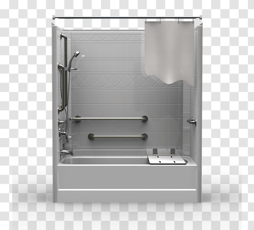 Baths Shower Accessible Bathtub Bathroom Drain - Plumbing Fixture Transparent PNG