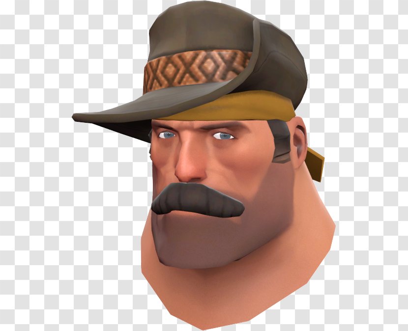 Loadout Team Fortress 2 Garry's Mod Moustache Hat - Chin - Boomslang Transparent PNG