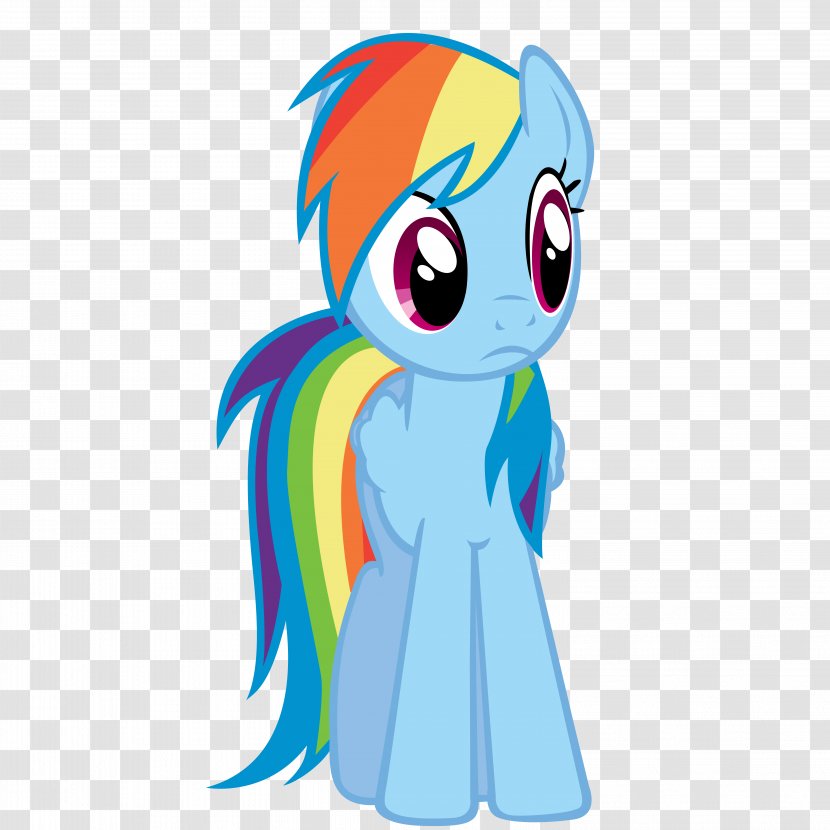 Rainbow Dash Pony Applejack Art - Tree Transparent PNG