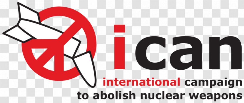 2017 Nobel Peace Prize International Campaign To Abolish Nuclear Weapons Organization Treaty On The Prohibition Of - Antinuclear Organizations - Weapon Transparent PNG