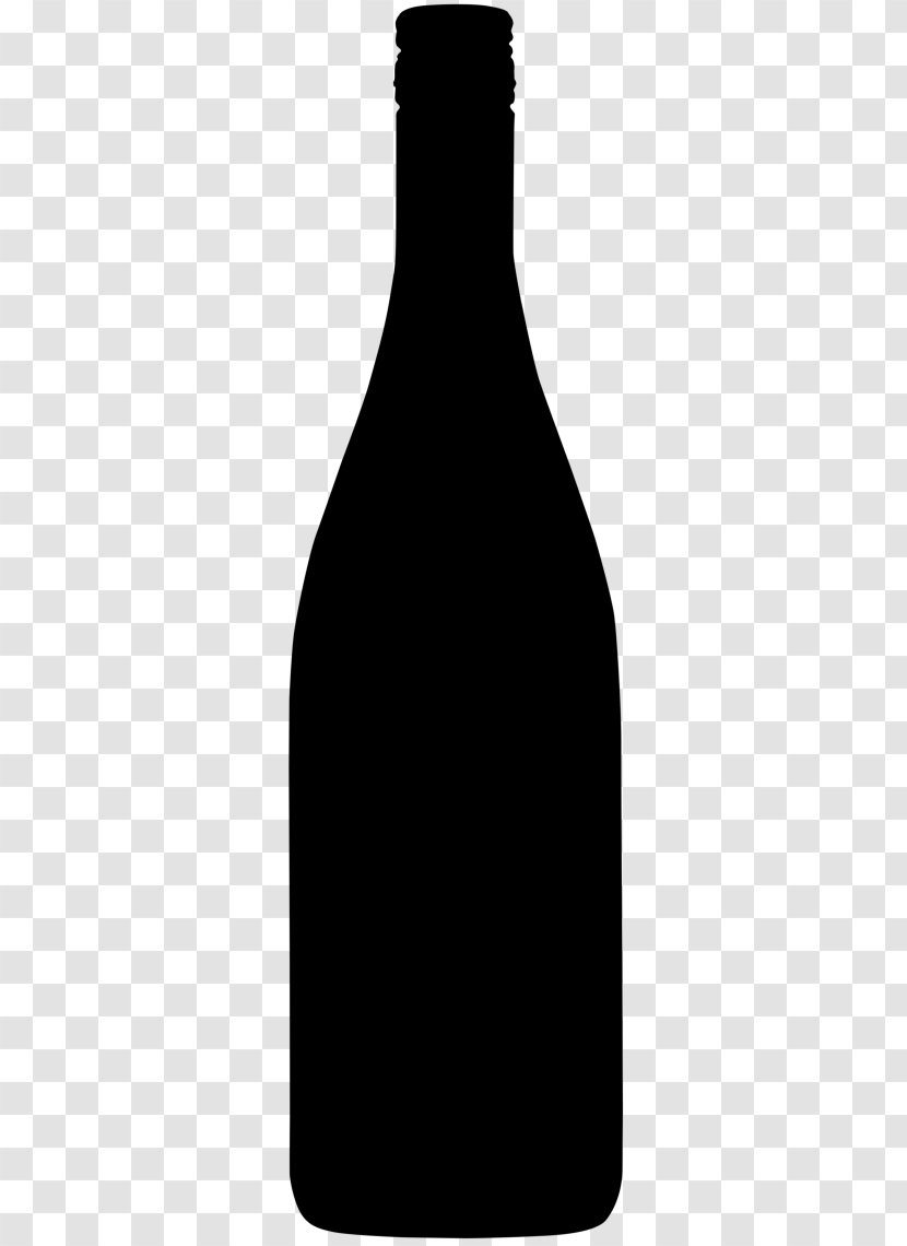 S.A. Damm Wine Product Design Glass Bottle - Black Transparent PNG