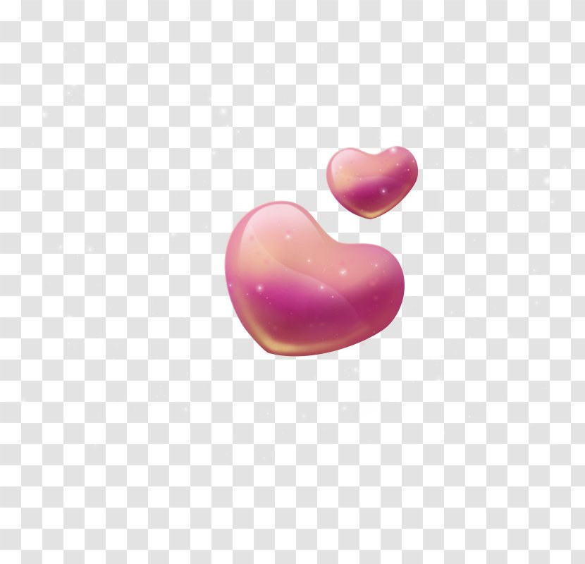 Heart Magenta - Pink Romantic Love Chocolate Graphics Transparent PNG