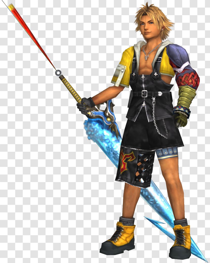 Final Fantasy X Tidus Cosplay Costume - Frame - Watercolor Transparent PNG