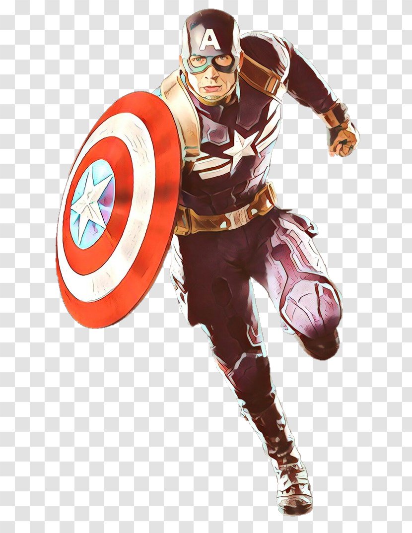Captain America: The First Avenger Protective Gear In Sports - Costume - America Transparent PNG