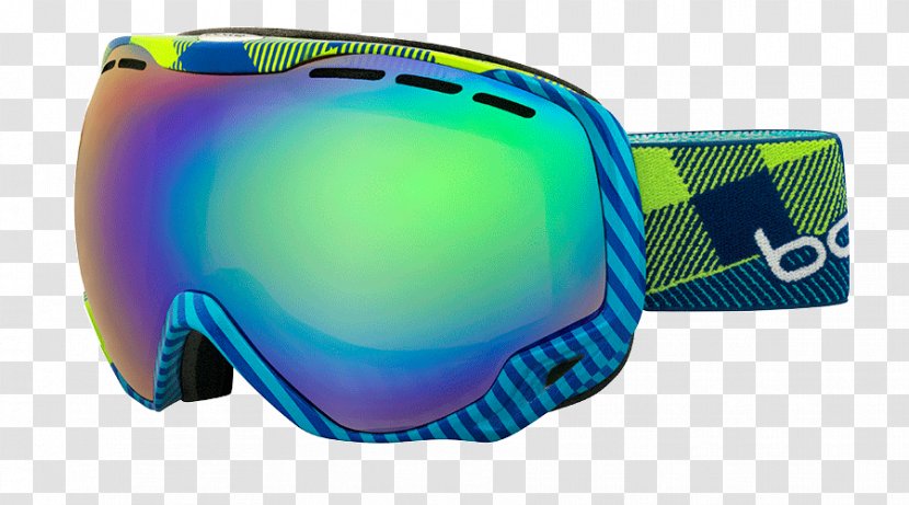Goggles Blue Bolle Emperor Mask Skiing - Purple Transparent PNG