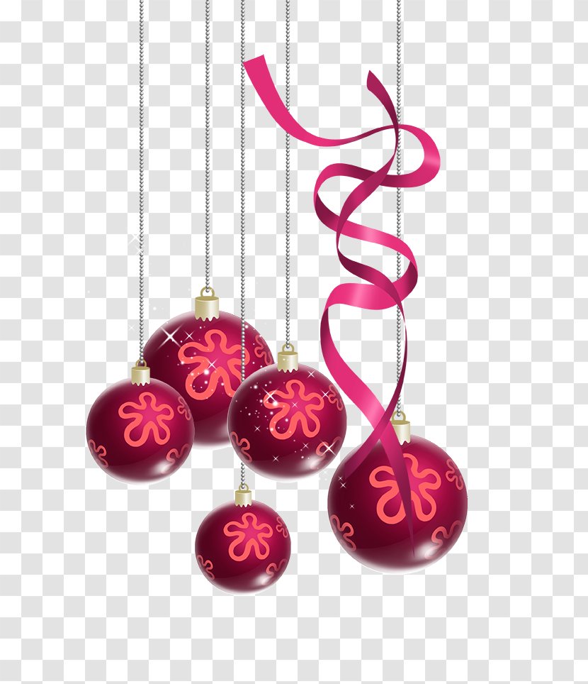 Christmas Ornament Red - Bolas - Ball Transparent PNG