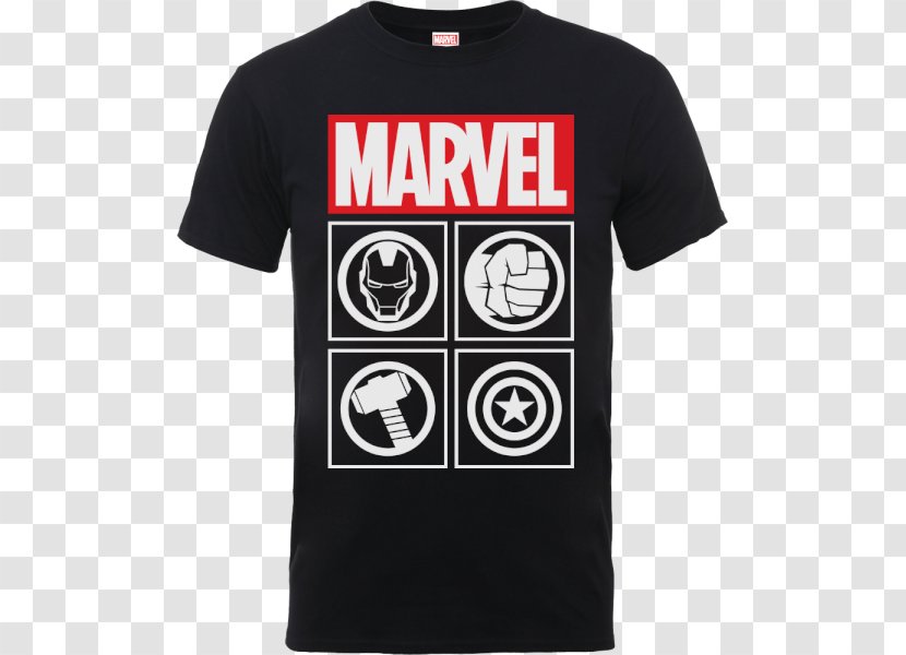 T-shirt Iron Man Captain America Clothing - Marvel Comics - Avengers Assemble Transparent PNG