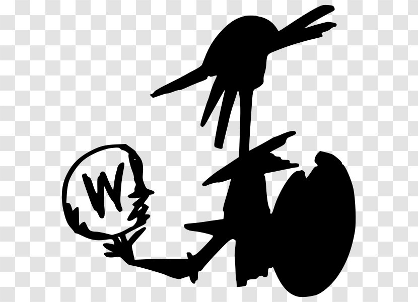 Silhouette Line Beak Clip Art - Hand - Don Quixote Transparent PNG