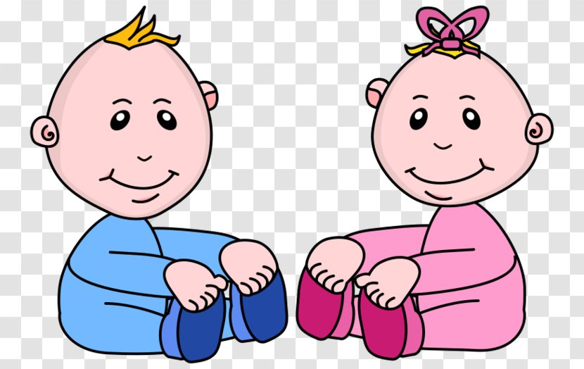 Infant Free Content Clip Art - Silhouette - Twin Babies Cliparts Transparent PNG