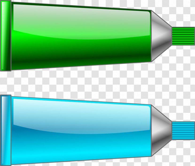 Tube Color Clip Art - Test Tubes - Toothbrash Transparent PNG