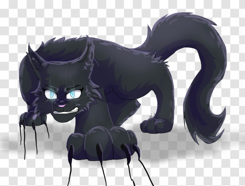 Black Cat Whiskers Horse Snout - Mammal Transparent PNG