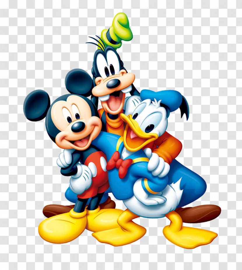 Mickey Mouse Minnie Pluto Donald Duck Clip Art - And Friends - Disney Cartoon Transparent PNG