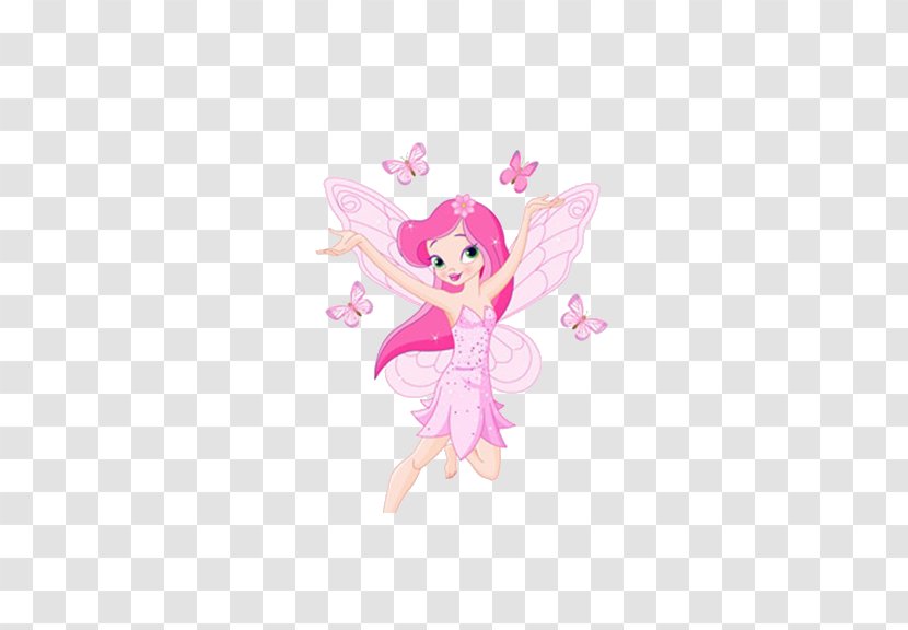 Fairy Cartoon Clip Art - Tale - Flower Transparent PNG