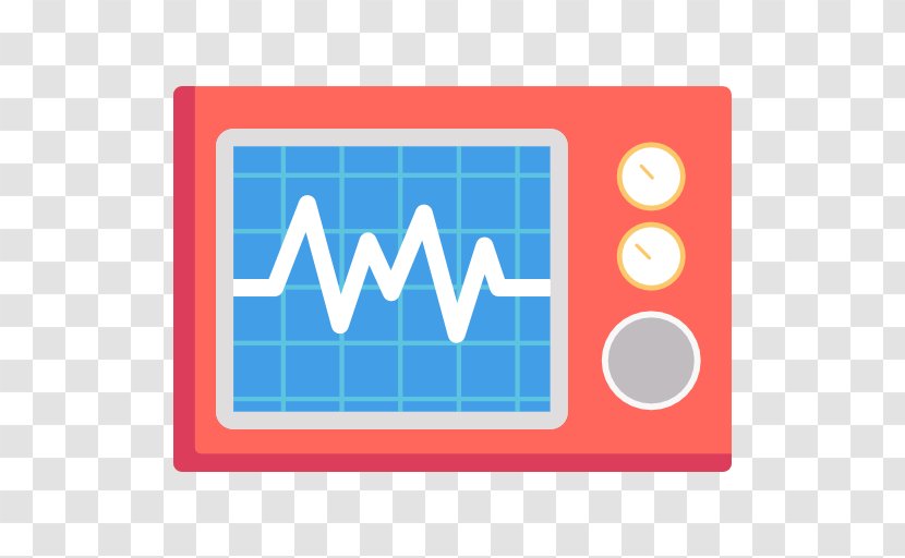 Electrocardiogram - Area - Electric Blue Transparent PNG