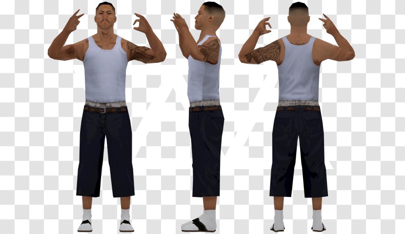 Grand Theft Auto: San Andreas Multiplayer Auto V Mod Video Game - Bermuda Shorts - Carl Johnson Transparent PNG