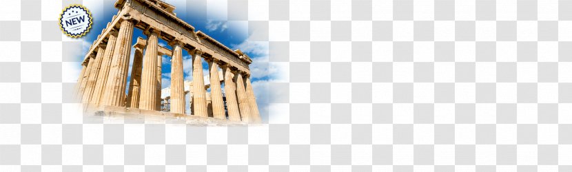 Ruinen Ancient Greek Greece - Blue Transparent PNG