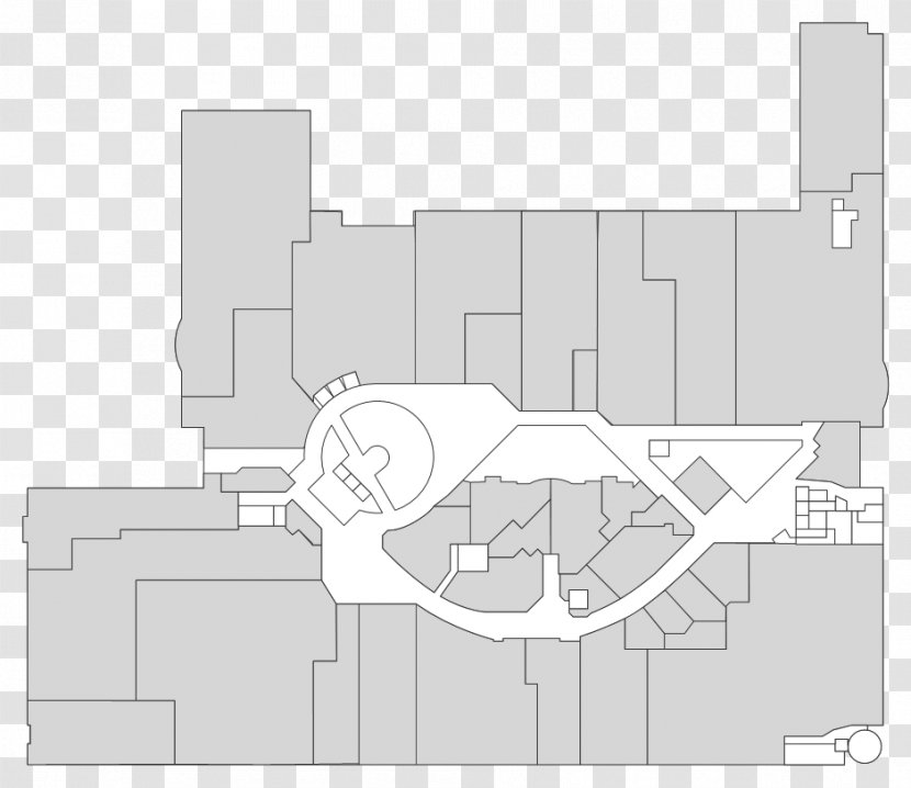 Floor Plan White - Rectangle - Steak House Transparent PNG