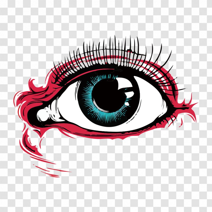 Human Eye Drawing - Frame Transparent PNG