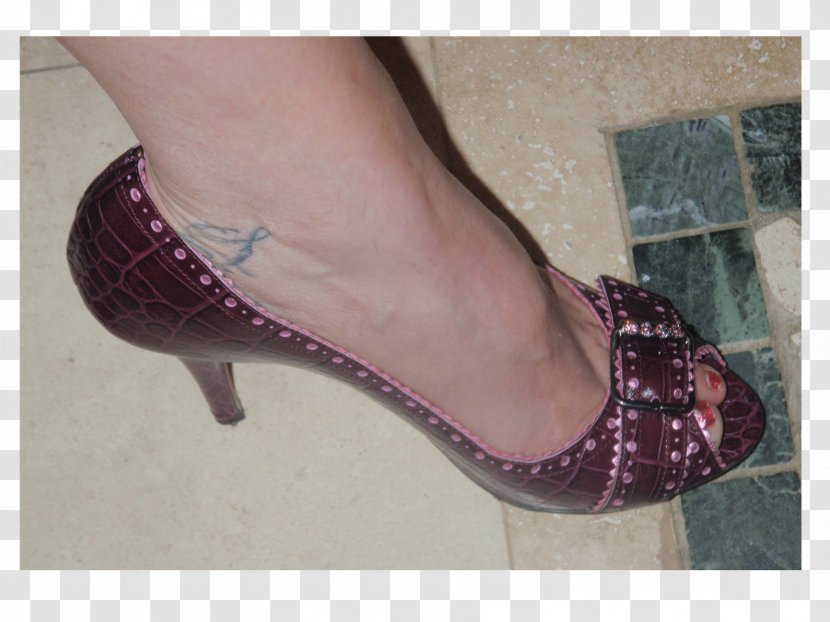 High-heeled Shoe Sandal - Magenta - Dirty Laundry Transparent PNG