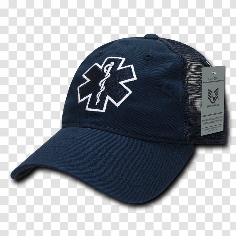 T-shirt Baseball Cap Emergency Medical Technician Trucker Hat Transparent PNG