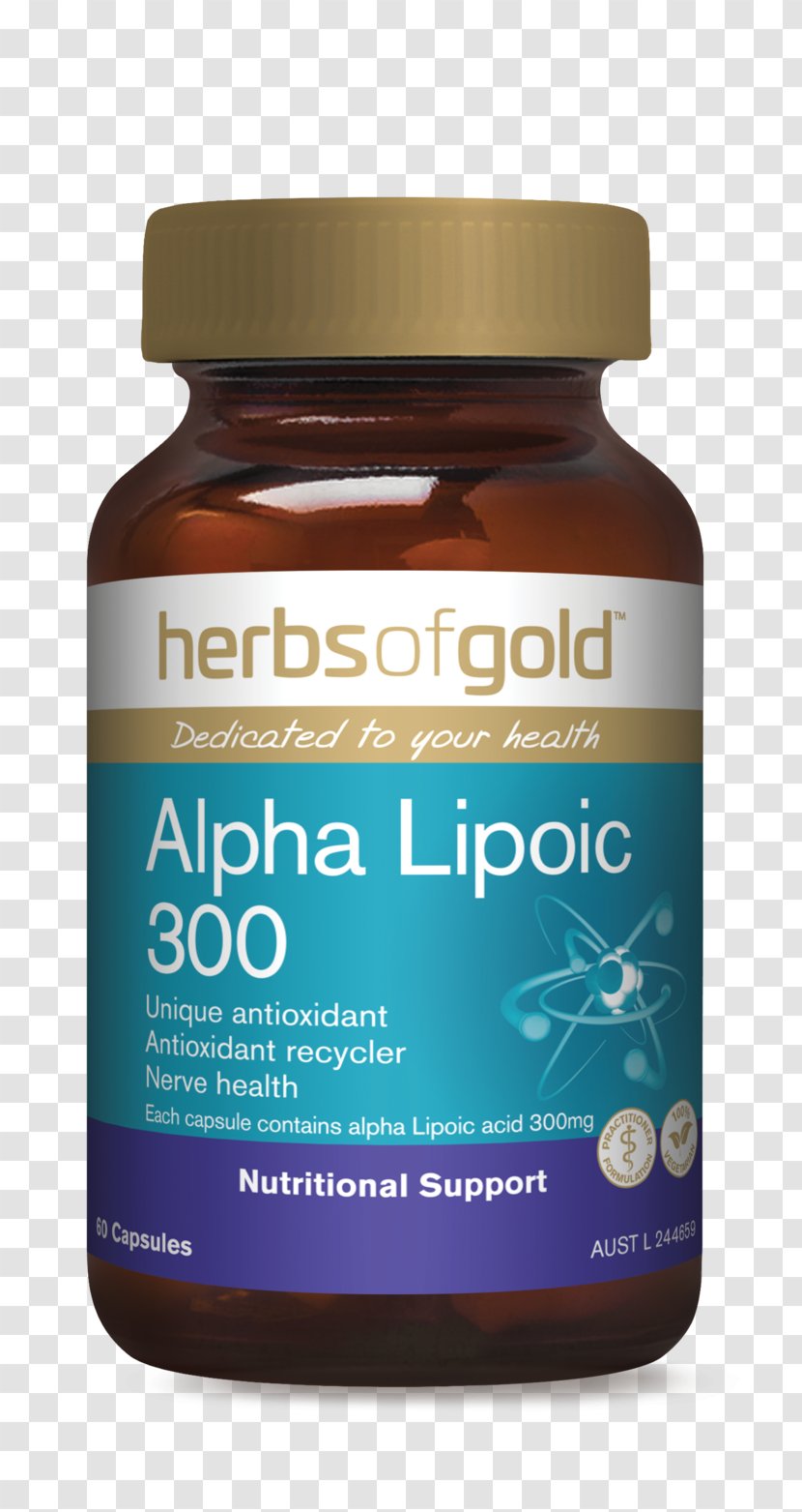 Herb Nutrient Arthritis Health Vitamin - Nutrition - Lipoic Acid Transparent PNG