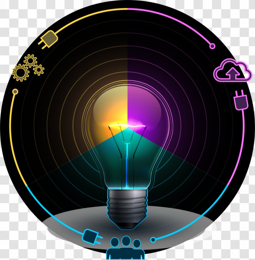 Circle - Information - Vector Color Bulb Ring Transparent PNG