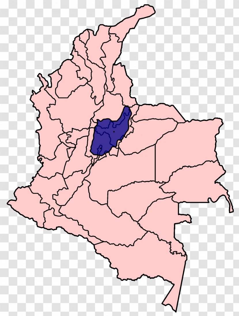 Departments Of Colombia Cundinamarca Department Meta Boyacá Arauca - Silhouette - Peak Capital Transparent PNG