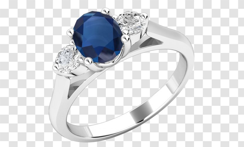 Engagement Ring Diamond Sapphire Cut - Brilliant Transparent PNG