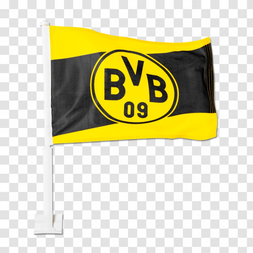 Borussia Dortmund BVB Car Flag Vehicle Display Flags - Shinji Kagawa Transparent PNG