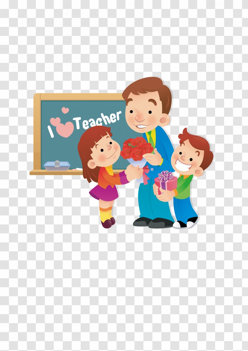 Student Teachers Day Education - Watercolor - Teacher Transparent PNG