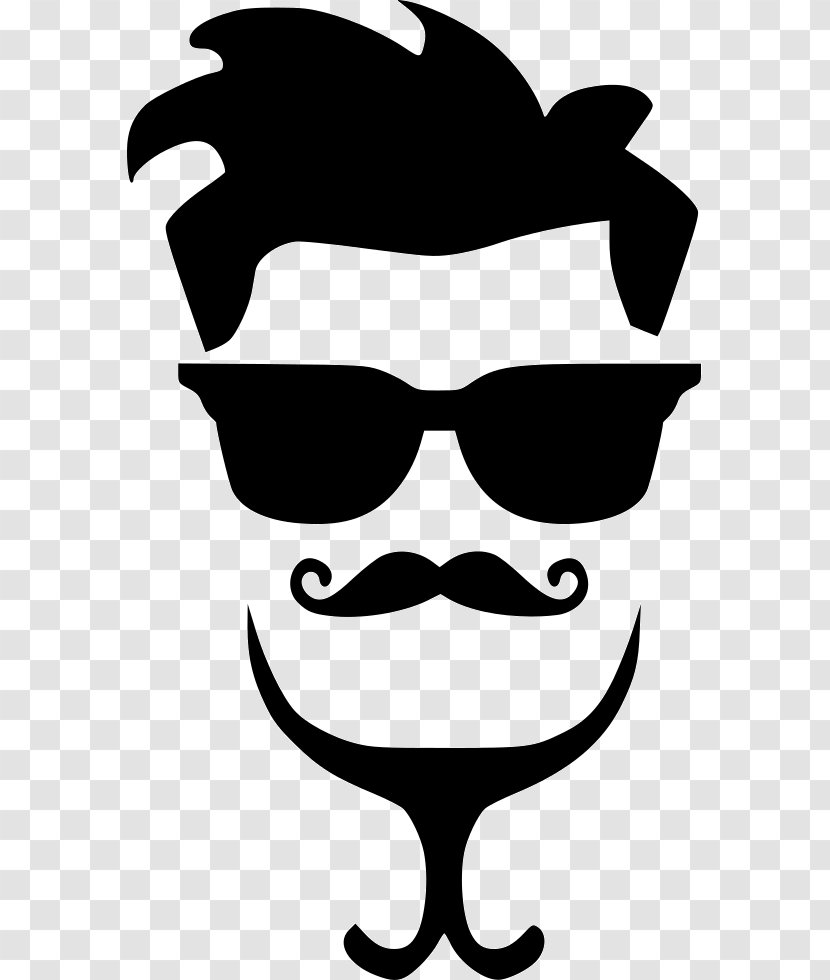 Hairstyle Moustache Clip Art - Nose - Hair Style Transparent PNG