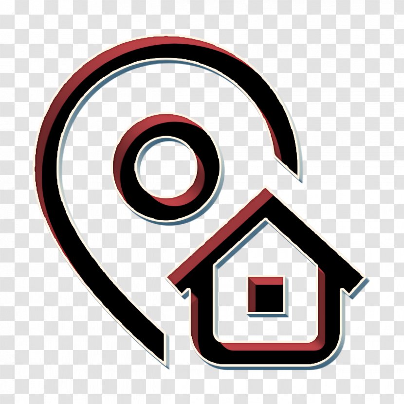 Real Estate Icon Address - Symbol - Logo Transparent PNG