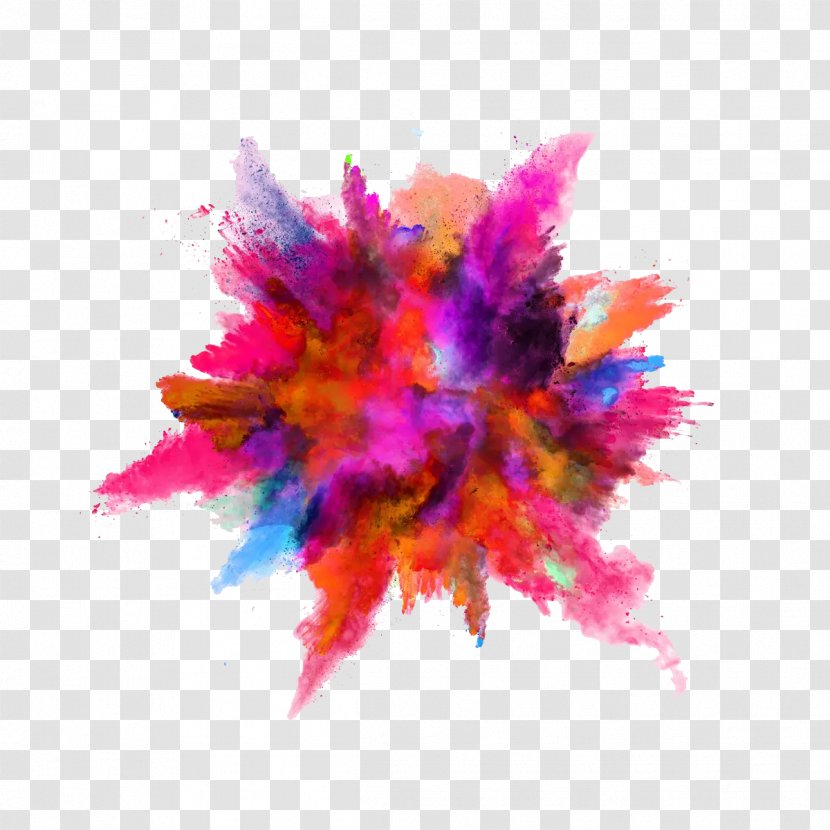 Color Powder Explosion Dust Stock Photography - Ink-like Transparent PNG