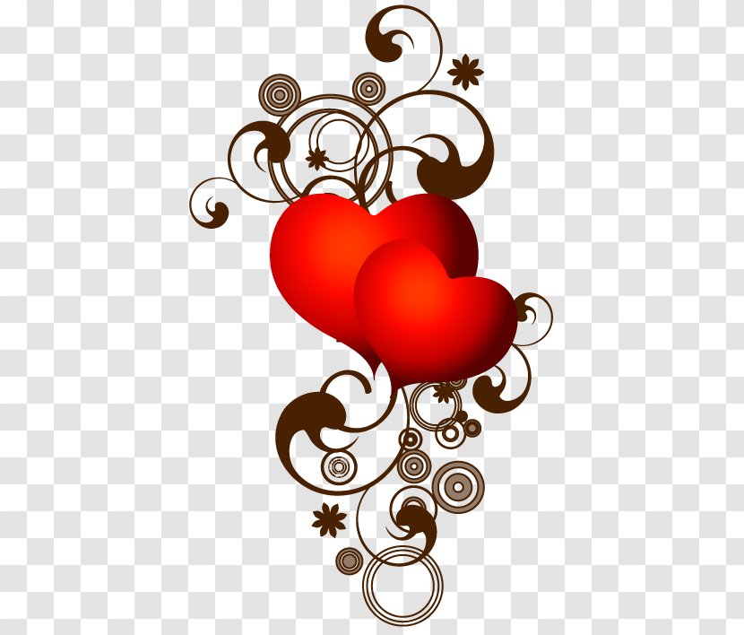 Valentine's Day Jewellery Heart Greeting & Note Cards - Tree - Stamp Love Transparent PNG