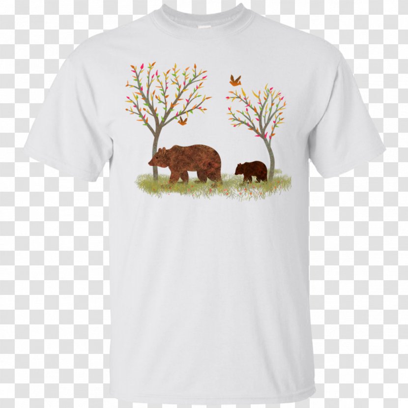 T-shirt Sleeve Bluza Bear Transparent PNG